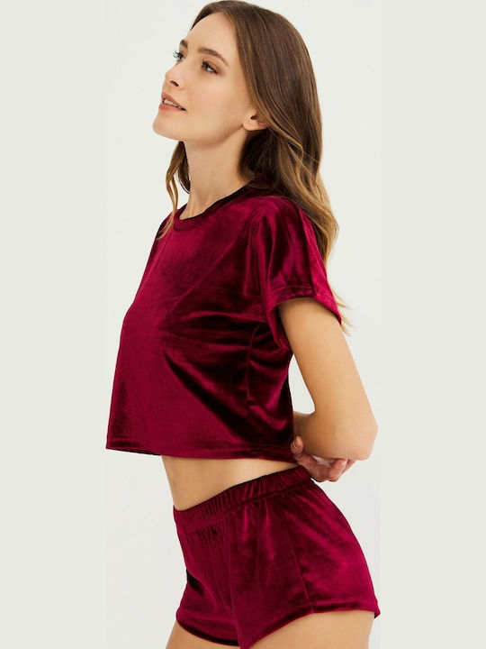 CottonHill Babydoll Burgundy