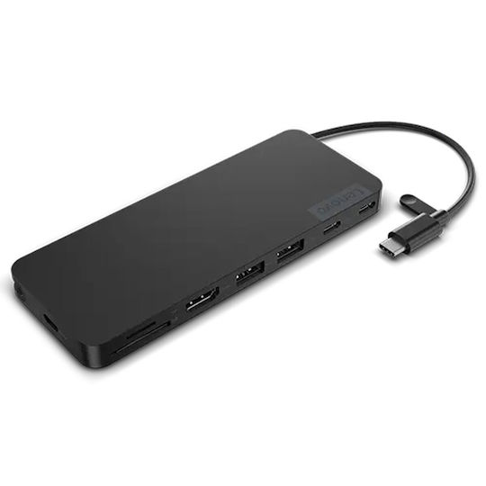Lenovo Slim Travel USB-C Docking Station with HDMI 4K PD Black