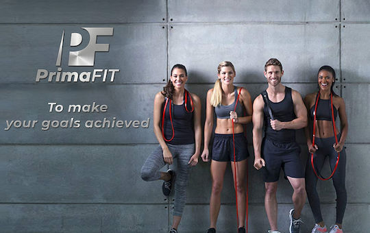 PrimaFit Λάστιχο Γυμναστικής Loop Μπλε 2.08m