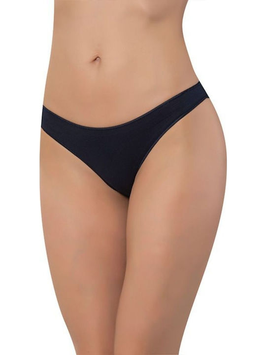 Βαμβακερό Γυναικείο Slip Navy Μπλε