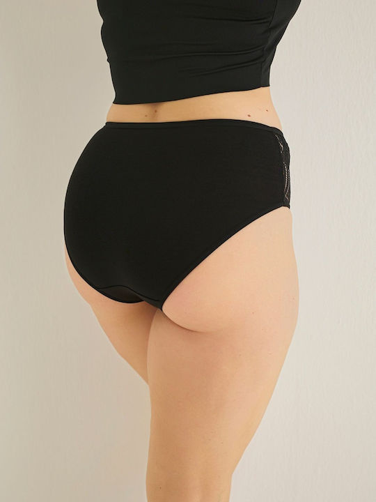Damen Slip Schwarz