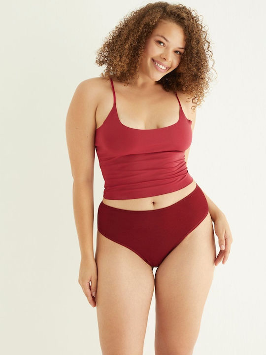 Femeie Brazilia Burgundy