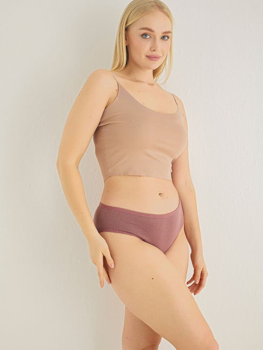 Femeie Slip Pink