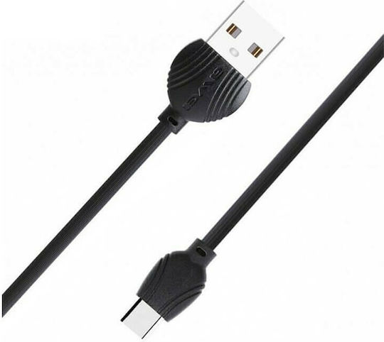 Awei Cl-61t USB 2.0 Kabel USB Typ-C männlich - USB-A Schwarzes 2m 7869