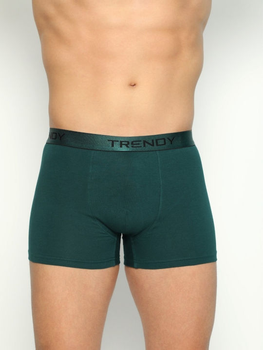 Elegant Мъжки боксерки Green 1Опаковка