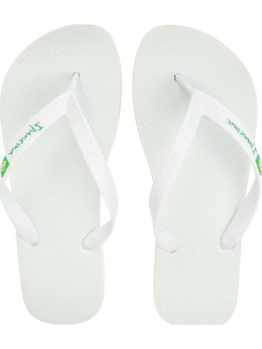 Classic Brazil II Herren Flip Flops Weiße