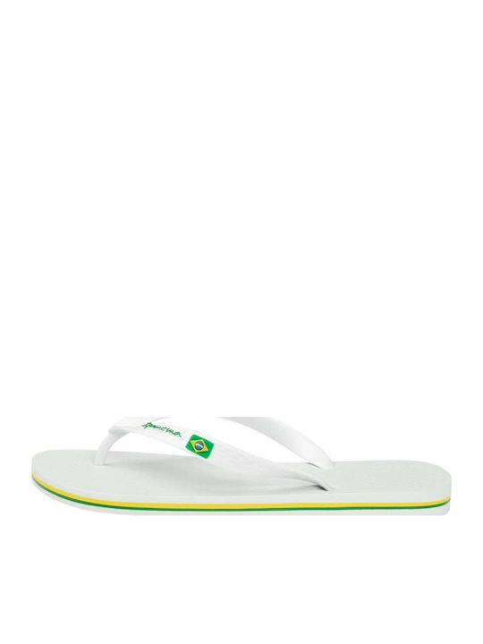 Classic Brazil II Herren Flip Flops Weiße