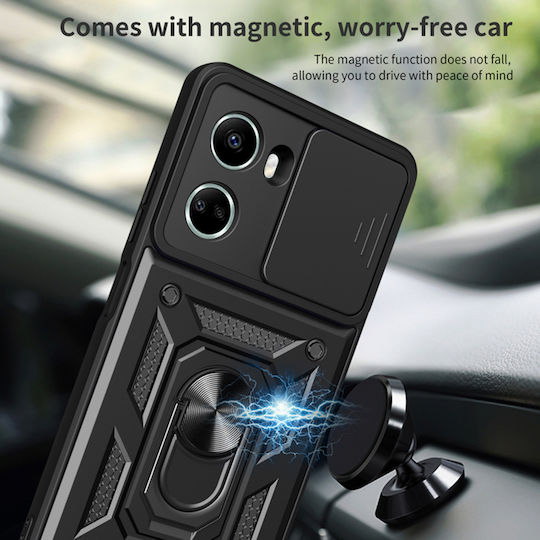 Techsuit Camshield Back Cover Πλαστικό / Σιλικόνης Πράσινο (Huawei Nova 12 SE)
