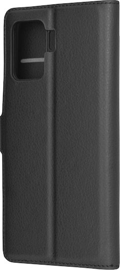 Techsuit Buchen Sie Leder Schwarz (Oppo A94)