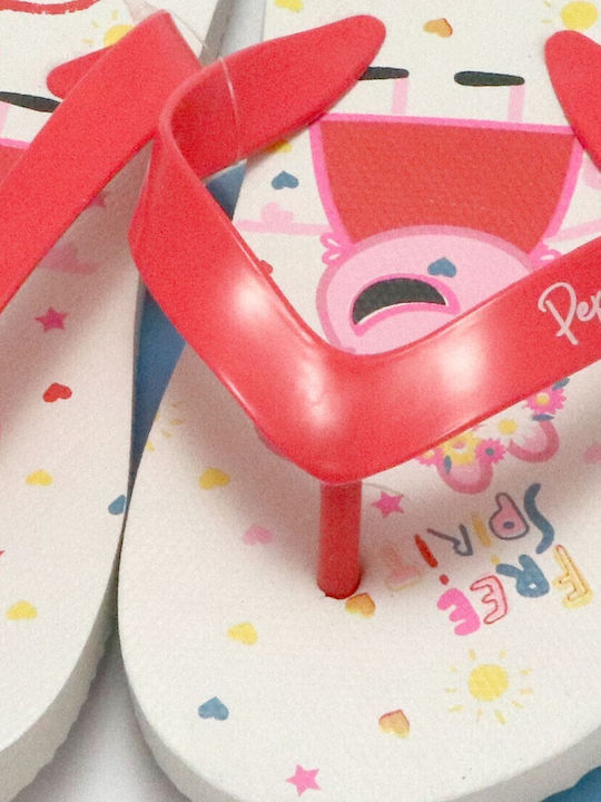 Kinder Sandalen Peppa Schwein Weiße