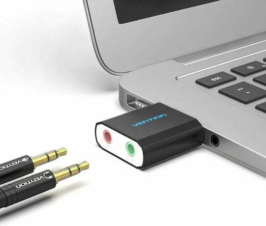 Vention Vab-s17-b External USB Sound Card