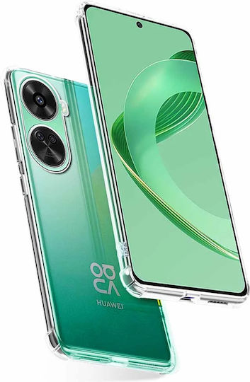 Techsuit Shockproof Clear Back Cover Silicone Transparent (Huawei Nova 12 SE)