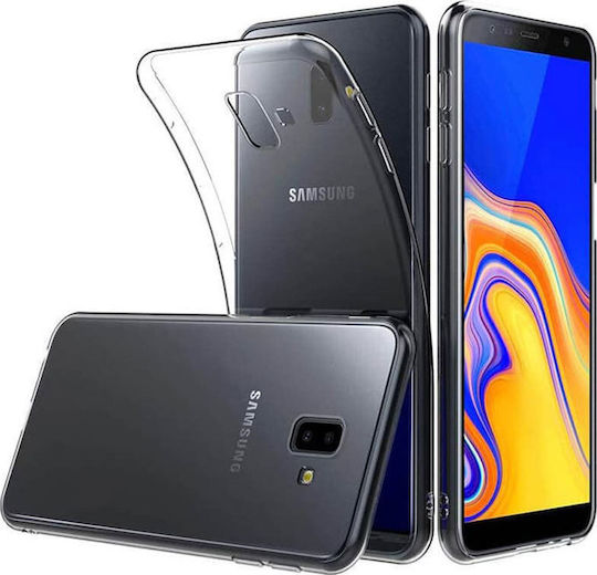 Задна корица Силикон 0.5мм Прозрачен (Galaxy J6+)