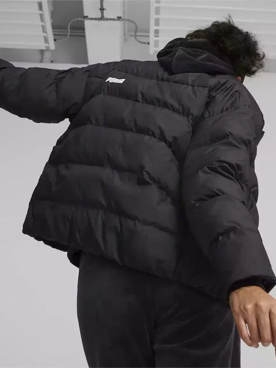 Puma ESS Padded Jacket Κοντό Γυναικείο Puffer Μπουφάν για Χειμώνα Μαύρο