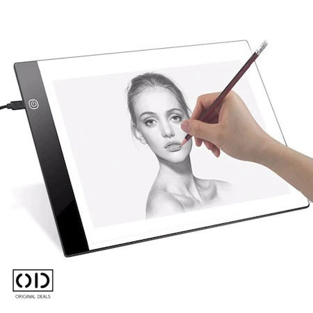 LCD Tableta de scris Alb
