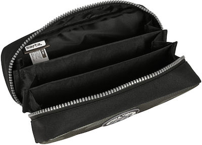 Safta Stone Black Pencil Case 21 X 8 X 8 Cm