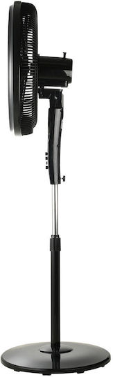 Estia Aither Pedestal Fan 75W Black