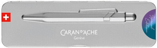 Caran D Ache 849 Claim Your Style Purple Ocean Ballpoint Pen Special Edition 7630002356169