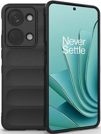 Techsuit Shield Umschlag Rückseite Silikon Schwarz (OnePlus Nord 3)
