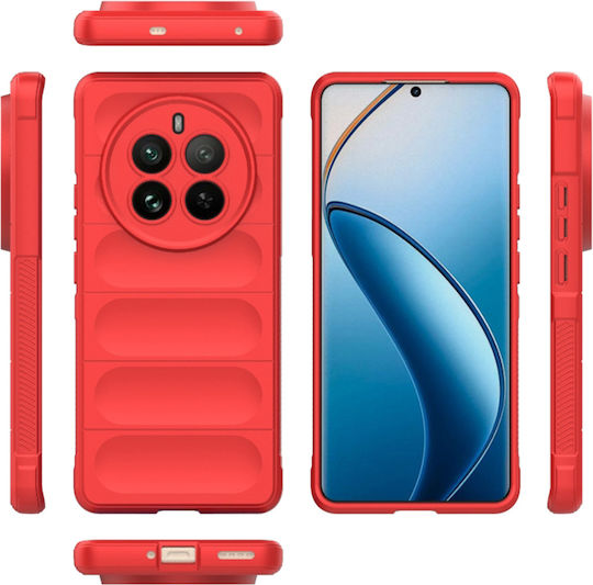 Techsuit Shield Back Cover Red (Realme 12 Pro)