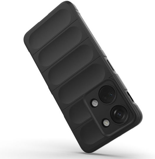 Techsuit Shield Umschlag Rückseite Silikon Schwarz (OnePlus Nord 3)