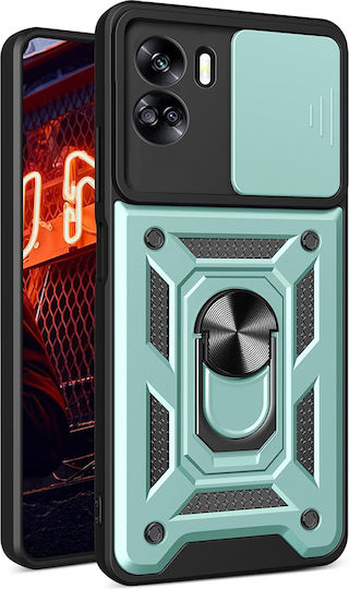 Techsuit Camshield Задна корица Пластмаса / Силикон Зелен (Honor 90 Lite)
