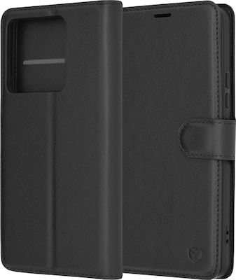 Techsuit Book Leather Black (Redmi Note 13 Pro 5G / Poco X6)