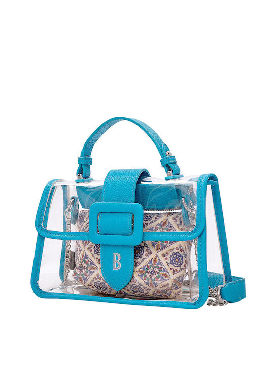 Bag to Bag Damen Tasche Hand Hellblau