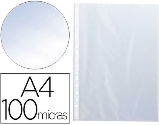 Q-Connect Folii de Plastic pentru Documente A4 100buc
