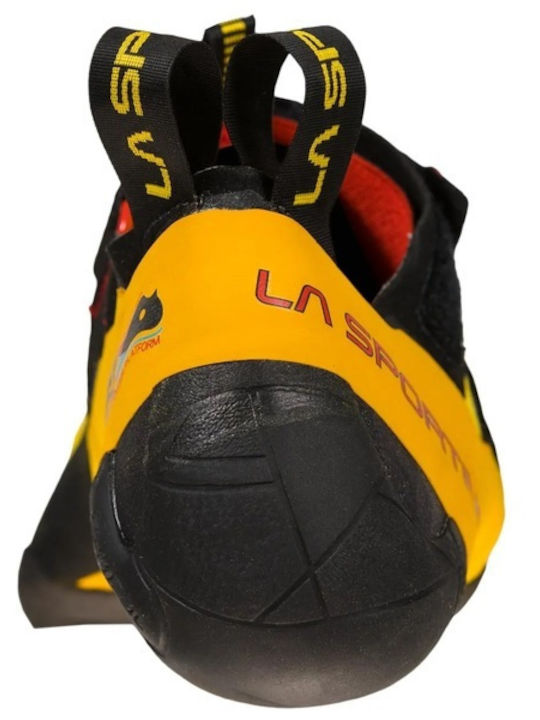 La Sportiva Skwama Kletterschuh Schwarz-Gelb / LS-10SBY_1