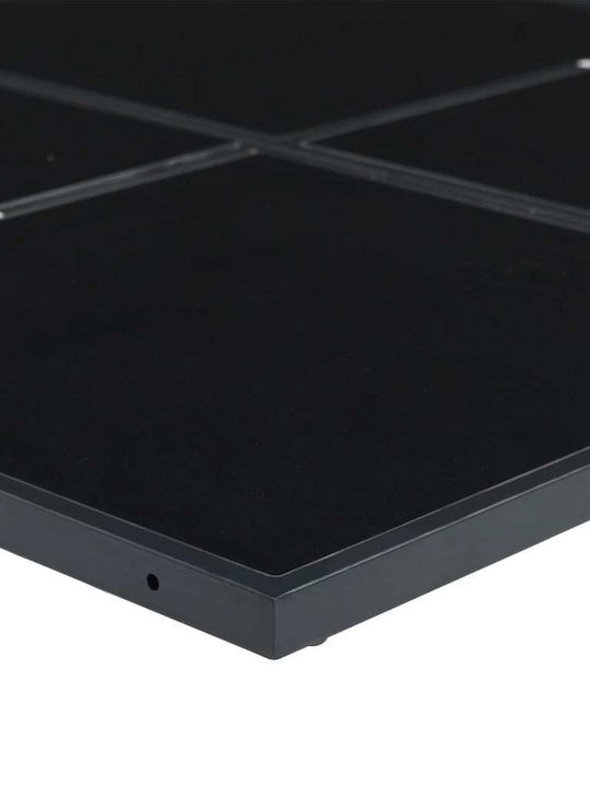 Set Sala De Mese Pentru Exterior 5 Piese Negru