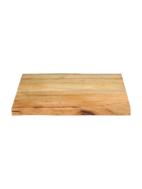 vidaXL Square Table Surface made of Solid Wood Mango 60x60x3.8cm 370738 1pcs