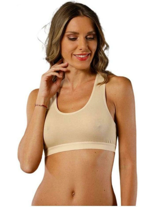 Femei Atletic Sutien sport Bej