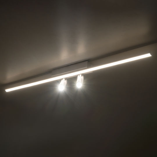 Inlight Einzel LED Warm zu kühlem Weiß Spot in Weiß Farbe