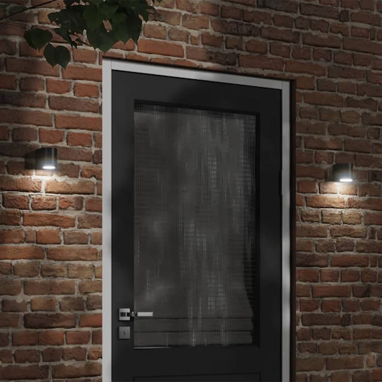 vidaXL Lumină de exterior montată pe perete GU10 IP44 6.5x9x7.5εκ.