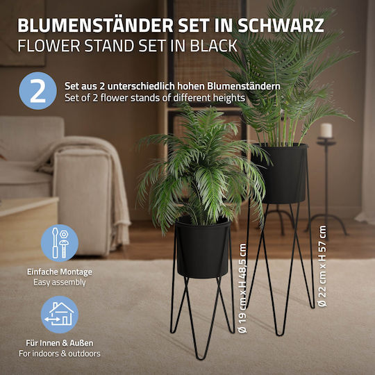 ML-Design Pot Stands Metal 2pcs