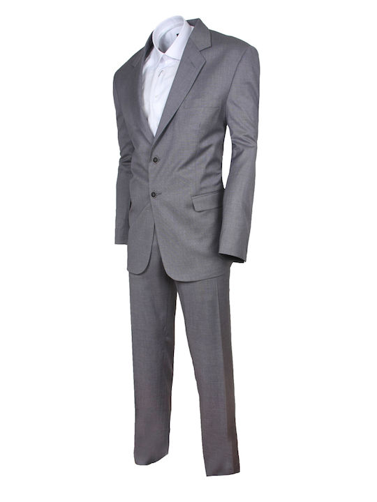 Stefansxxl Men's Suit Regular Fit Gray