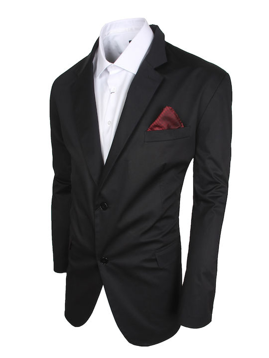 Stefansxxl Men's Summer Suit Black