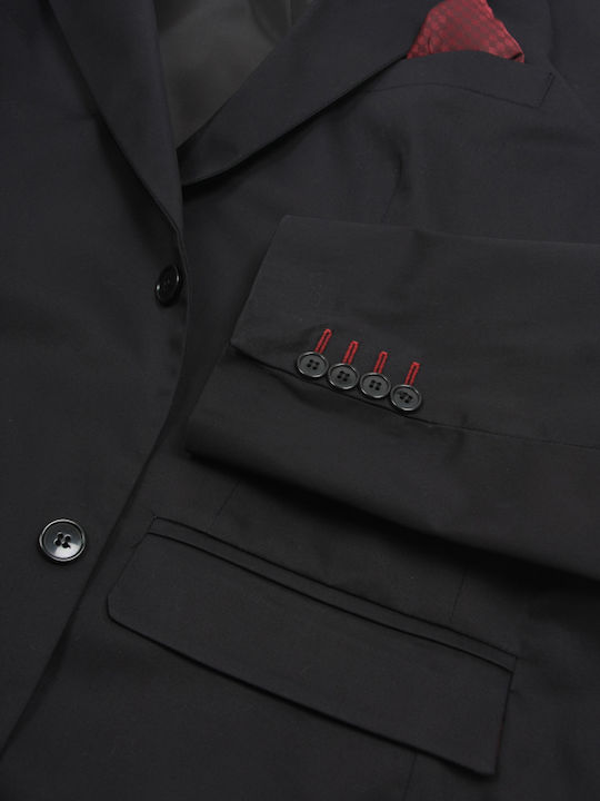 De vară Costum Bărbați Negru