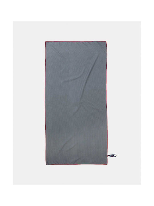 Greenwich Polo Club Microfiber Gray Gym Towel with Carrying Case 45x90cm