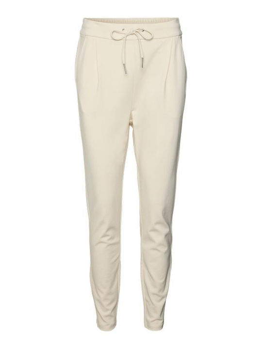 Dama Tesatura Pantaloni Ecru