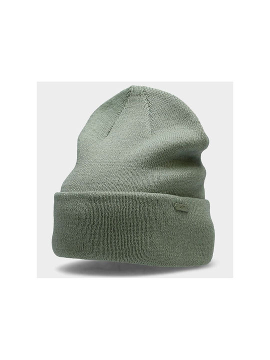 4F Beanie Ανδρικός Σκούφος Πλεκτός Mint