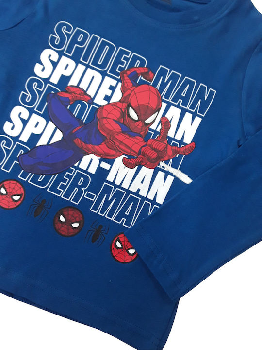 Детска блуза Blue Spiderman Spiderman