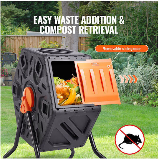 FGDFJ185JL00JRFPDV0 Metallic Closed Type Composter 70lt