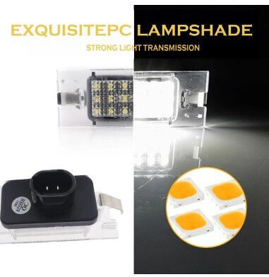 Φώτα Πινακίδας Led για Renault Megane / Laguna / Clio / Master 2τμχ