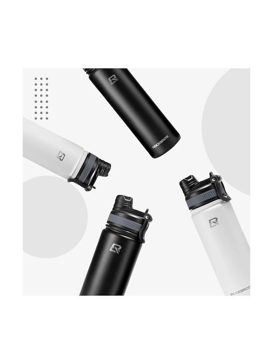 Rockbros Sticla de apa Pentru bicicleta 530ml Alb