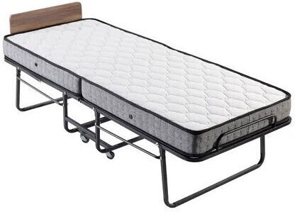 Folding Guest Bed Without Mattress Single Black 190x80x53cm