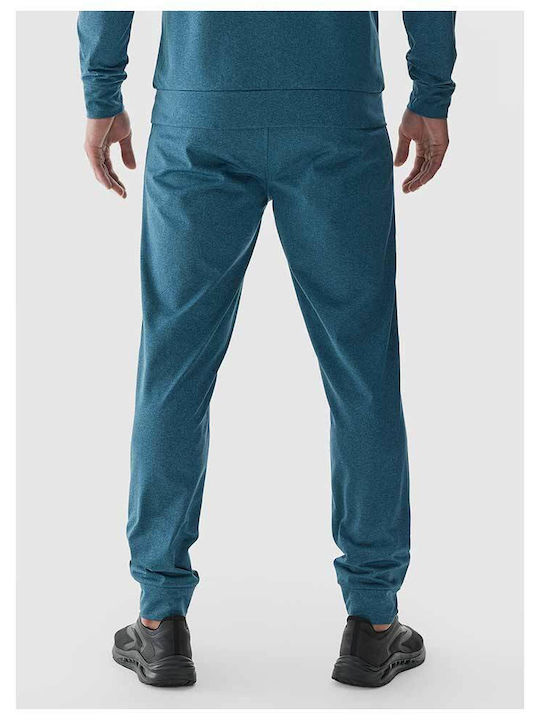 Functional Jogginghose mit Gummizug Blau
