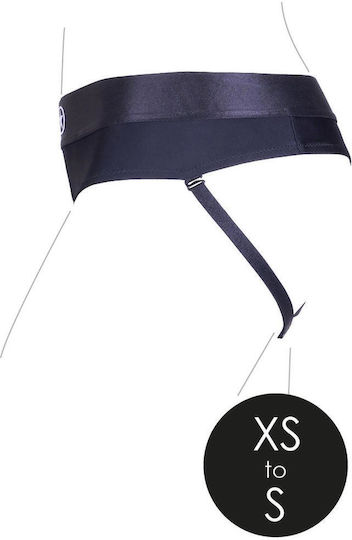 Harness Panties Strap-on Vibrating Strap-on Thong Removable Rear Straps Xs S