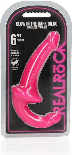 Strapless Strap-on Glow In Dark 6'' 13.5 Cm